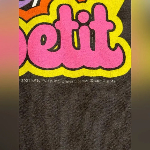 EUC Katy Perry play Bon Appetit black tee  2021 Medium - Picture 5 of 5